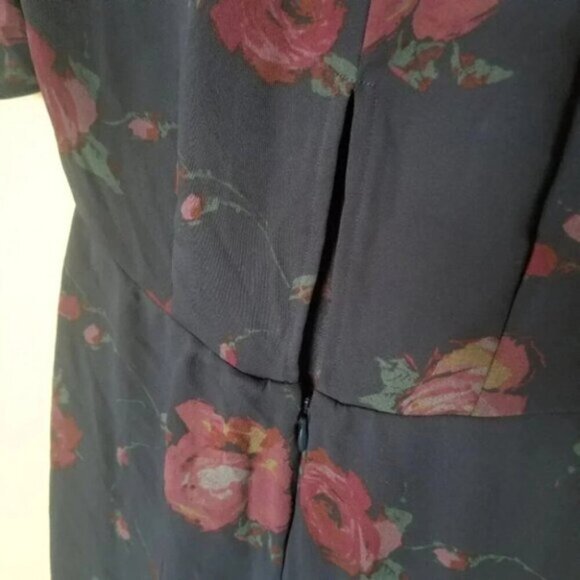 Aritzia Babaton Floral Faux Wrap Dress 00 - Picture 8 of 13